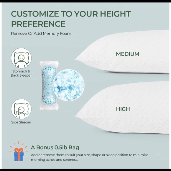 Foam Pillow - Picture 2 of 5